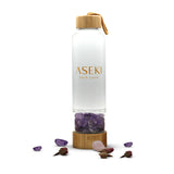 Amethyst Bamboo Water Bottle