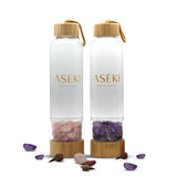 Bamboo Crystal Water Bottle Twin Pack